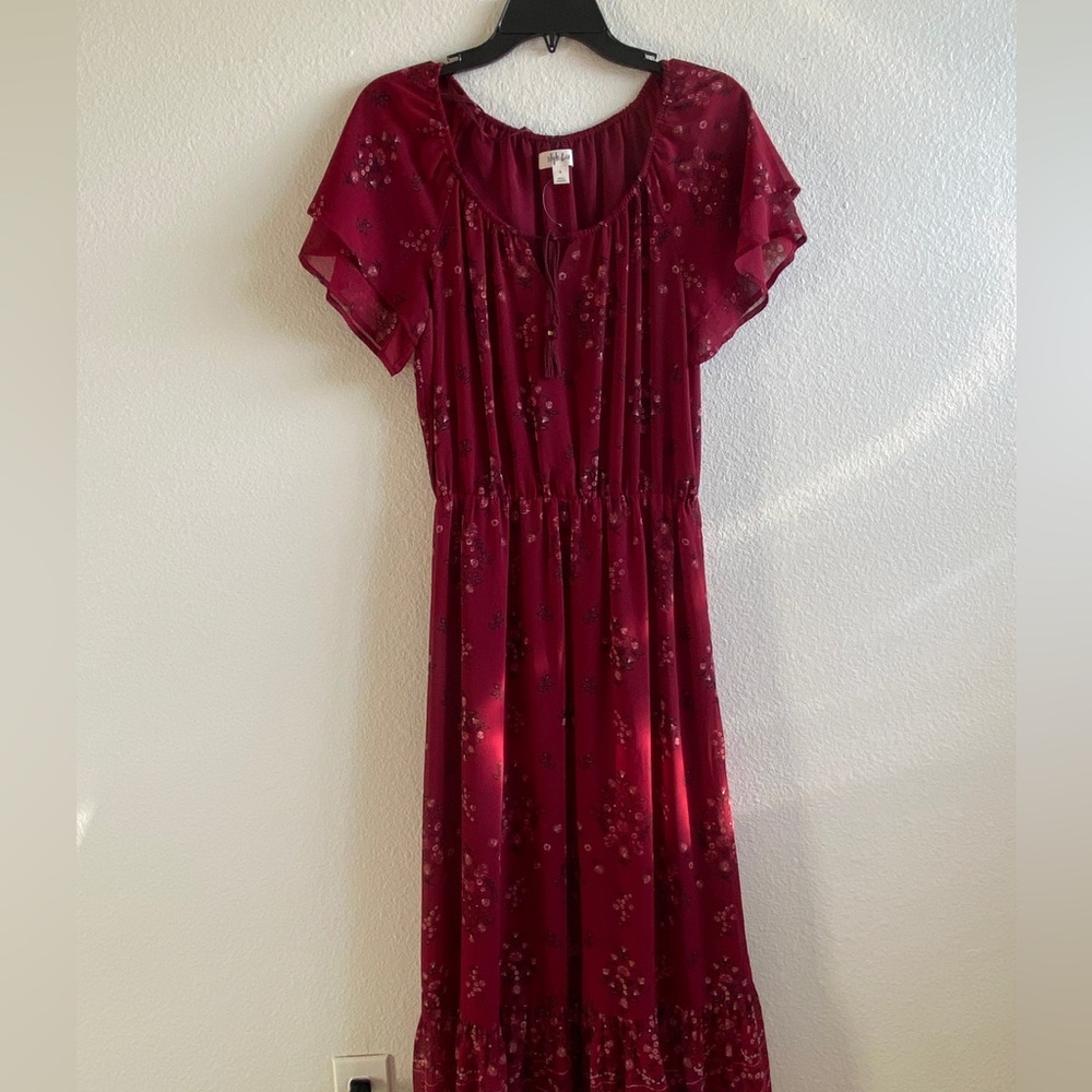 Gorgeous Red Maxi Dress for Womens